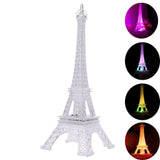 1 x RAW Customer Returns LEDMOMO Paris Fashion Style Eiffel Tower Night Light 7 Color LED Acrylic Lamp Decorative Gift Size 12.7cm - RRP €16.13