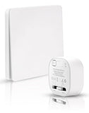 1 x RAW Customer Returns Wireless switch set without battery NETONDA wireless light switch with receiver Battery-free wireless wall switch, no wiring required, indoor 50M range, wireless switch for lamp - RRP €19.15