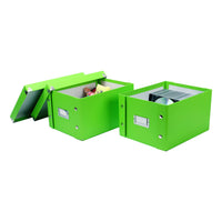 3 x Brand New Snap-N-Store Photo Box Storage Box File Storage Box A5 Size Green Pack of 2 - RRP €65.31