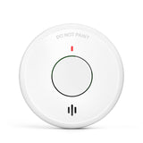 1 x RAW Customer Returns Smoke detector, networked, 10-year battery, with mute switch and self-test function. Smoke detector complies with EMETEK standard, 4 pieces - RRP €41.74