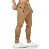 1 x RAW Customer Returns Yageshark Men s Jogging Pants Cotton Fitness Slim Fit Leisure Khaki S Slim - RRP €27.99