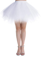 1 x RAW Customer Returns Dressystar LXQC Petticoats Mini Skirt Short Underskirt Tutu Irregular Tulle Women s Girls Ballet Skirt Multi-Layers Beige S - RRP €20.16