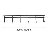 1 x Brand New Yuikome Utensil Hanger with Wall Utensil Holder Utensil Wall Mounted Self Adhesive Wall Rack for Kitchen Bedroom - RRP €20.4