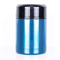 1 x RAW Customer Returns Mengshen Thermos Food Container Large Thermos Vacuum Insulated for Cooking 35oz, Stainless Steel Inner Leak-Proof Soup Jar Food Storage Container Blue - RRP €25.78