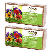 1 x RAW Customer Returns KOKOSFLORA coconut soil - 18L brick - peat-free - ideal for indoor and outdoor use - potted plants, houseplants, balcony boxes, garden beds. 2 x 650g - 18L coconut brick  - RRP €14.11