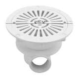 1 x RAW Customer Returns Ejoyous floor drain pool, round floor drain for finished and liner pools, anti-blocking swimming pool main drain, for pool maintenance accessories, pool maintenance parts, G2 water inlet - RRP €40.29