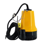 1 x RAW Customer Returns DC12V submersible water pump, dirty water pump, portable dirty water pump, bilge pump, for swimming pool, garden pond, agricultural irrigation, drainage, discharge diameter 25 mm, 4600 rpm - RRP €33.97