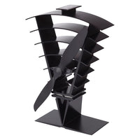 1 x RAW Customer Returns Valiant FIR364 Vanquish Stove Fan, 250 mm, Eco Friendly, Black - RRP €59.7