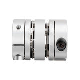 1 x RAW Customer Returns sourcing map Clamp Tight Motor Shaft 2 Diaphragm Coupling Coupler 8mmx14mm DE de - RRP €21.92