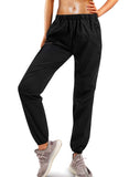 1 x RAW Customer Returns KUMAYES Slimming Pants Women Sweat Sauna Pants Hot Thermo Sweat Shaper Slimming Leggings Fitness Workout M, Black  - RRP €26.99