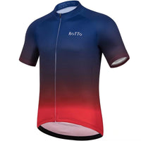 1 x RAW Customer Returns ROTTO Men s Cycling Jersey Short Sleeve Cycling Jersey Cycling Clothing for Mountain Bike with Pocket  - RRP €28.99