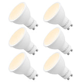 1 x RAW Customer Returns ENUOTEK Dimmable 7W 650Lm GU10 LED Recessed Light Bulb Lamps 120 Wide Beam Angle Warm White 3000K AC220 240V Trailing Edge Dimmable Replacement 60W Halogen Pack of 6 - RRP €19.03