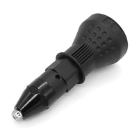 1 x RAW Customer Returns DingGreat Cordless Rivet Gun, Pistol Drill Power Tool Kit, Rivet Adapter Insert Hand Nut, Black - RRP €18.79