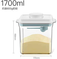 1 x RAW Customer Returns Milk powder dispenser.Sealed powder container, portable milk powder storage box for food, moisture-proof seal for storing milk powder and food - RRP €20.99