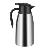 1 x RAW Customer Returns ERBO Thermos Flask 2 Liter, Stainless Steel Thermos Flask, Keeps Cold for 24 Hours Hot for 12 Hours, Large Opening, Thermos Flask Coffee Tea - RRP €32.42