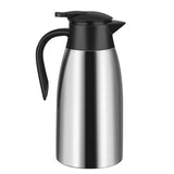 1 x RAW Customer Returns ERBO thermos flask 2 liters, thermos flask stainless steel, keeps cold for 24 hours and hot for 12 hours, large opening, thermos flask coffee tea - RRP €27.22