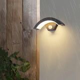 1 x RAW Customer Returns Comely LED Outdoor Applique, 24W Outdoor Wall Lamp with Motion Sensor, IP65 Waterproof Modern Aluminum Outdoor Wall Lamp for Entrance Terrace Garden Villa - RRP €32.98