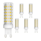 1 x RAW Customer Returns Klighten 6 Pack 9W G9 LED Lamp 700 Lumen, No Flickering and 4000K Natural White G9 LED Bulb Replacement 70W G9 Halogen Lamp, 360 Beam Angle, Not Dimmable - RRP €19.31