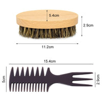 33 x Brand New Men s Beard Brush Boar Bristle Beard Brush Beard Brush Boar Bristle Beard Brush Men s Hair Comb Men s Boar Bristle Beard Brush Round Beard Brush - RRP €514.8