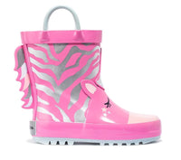 1 x RAW Customer Returns Conguitos Pink Rubber Wellies - Comfortable children s winter boots Pink Size 24  - RRP €19.79