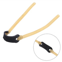 1 x RAW Customer Returns Bodyart, 2 replacement rubber elastic bands for slingshot catapult hunting - RRP €7.39