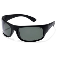 1 x RAW Customer Returns Polaroid - 7886 9CA RC Rectangular Sunglasses, Green Lenses, Black Frame - RRP €29.51