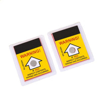 1 x RAW Customer Returns Pawleso tipping indicators 10 pieces, self-adhesive tipping indicators with serial number, tamper-proof, warning sticker with indicator for tipping-sensitive goods, parcels, transport monitoring - RRP €27.54