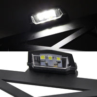 1 x RAW Customer Returns Baceyong Motorcycle License Plate Light Bracket, Motorcycle Side Mount LED Tail Light License Plate Holder Suitable for Motorcycles, Sports Bikes, Cruisers, etc - RRP €31.99