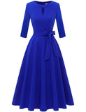 2 x Brand New Gardenwed Black Dress Evening Dresses Elegant for Wedding Cocktail Dress Ladies Formal Dresses for Women Wedding Guest 50 Years Ladies Rockabilly Dresses Royal Blue XS - RRP €55.2