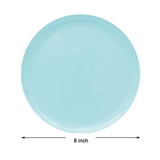 1 x RAW Customer Returns Youngever 9 Pieces 20CM Large Plastic Plates, Reusable Plastic Plate Set, Party Tableware, Microwave Safe, Dishwasher Safe Coastal  - RRP €17.14