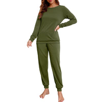 15 x Brand New DRALOFAO Women s Long Winter Pajamas, Two-Piece Women s Large Sizes Homewear Set Sleepwear Loungewear Long Sleeve Sleepwear Leisure Suit with Cuffs - RRP €414.0