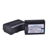 1 x RAW Customer Returns DuraPro 2Pcs 1200mAh NP-FV50 NP-FV50 Battery LCD USB Charger for Sony NP-FV30 NP-FV40 FV70 FV100 Batteries HDR-CX150E HDR-CX170 HDR-SR68 DCR-SR20E HDR-CX190 HDR-CX130 Handycams - RRP €30.05