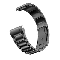 1 x RAW Customer Returns HQEUZ Titanium Strap 22mm for Fenix 7 Fenix 6 Fenix 5, Adjustable Metal Strap Quick Fit Compatible with Garmin Fenix 6 Pro Fenix 5 Plus Instinct 2 ApproachS62 Forerunner945 935 EPIX 2, Black - RRP €80.66