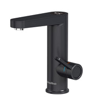 1 x RAW Customer Returns Briwellna Instant Hot Water Tap for Bathroom, Tankless Electric Water Heater Tap, Electric Tap with Digital Display Fast Heating Water Sink Tap Black  - RRP €79.99