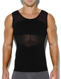 1 x RAW Customer Returns Casey Kevin Shapewear Undershirt Men, Tummy Control Undershirt Men, Compression Underwear Tank Top Men, Compression Shirt Men Body Shaper - RRP €32.99