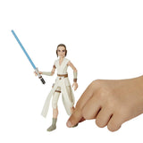 1 x Brand New Star Wars Hasbro Galaxy of Adventures Rise of Skywalker Rey 12.5 cm Scale Action Figure with Lightsaber Action E3804EL2 - RRP €16.14