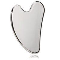 1 x RAW Customer Returns Gua Sha Facial Massage, 304 Stainless Steel Gua Sha Metal Scraper, Multifunctional Massage Tool Small for Face, Jawline, Neck, Eye, Back, Forehead Wrinkles Smoothing, Face Lifting - RRP €10.99