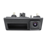 1 x RAW Customer Returns HD 720P Car Rear View Camera for Audi A4L A5 A3 Q3 Q5 RS6 for VW Passat Tiguan Jetta Sharan Lavida Skoda, Car Rear View Camera with Trunk Handle - RRP €47.39