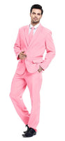 1 x RAW Customer Returns U LOOK UGLY TODAY Men s Christmas Party Costume Fashion Regular Fit Party Costume Solid Color Light Pink XXL - RRP €51.99