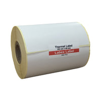 1 x RAW Customer Returns Thermal label 100x60 mm Zebra labels - Thermal label roll - 3 rolls 1,500 labels per roll - thermal labels - address label - RRP €40.81