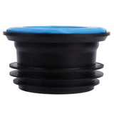 1 x RAW Customer Returns Rubber sleeve, toilet rubber ring Odorless rubber seal Drain pipe sealing ring suitable for all types of standard toilet drains - RRP €17.53