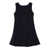 1 x RAW Customer Returns BIENZOE Girls Stretchy High-Tech Durable Dresses Black 8 8-9 Years  - RRP €29.99