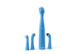 4 x Brand New Linsar - Multi Cleaning Brush - Cordless and Battery Operated - with Different Tips - Waterproof Joint Brush - Many Accessories Included - Blue - RRP €76.8