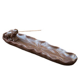 1 x Brand New Frog Incense Burner 28cm Long Incense Burner Incense Holder Decorative Accessories Incense Holder for Home Decor, Meditation, Accessories, Craft Gifts Zisha Ceramics  - RRP €22.8