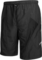 1 x RAW Customer Returns Santic MTB Pants Men s Short Cycling Shorts Cycling Shorts Seat Pad Mountain Bike Pants Cycling Shorts Breathable Bike Shorts Black XL - RRP €34.99