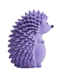 1 x Brand New NENBOLEC Modern Sculpture Arts Hedgehog Decor Figures Animal Statue Gift Living Room Art Polyresin Ornament Purple 16cm - RRP €49.99