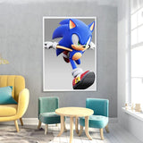 1 x Brand New 5D DIY Sonic Full Diamond Painting Cross Stitch Kits, Adults and Kids Cross Stitch Full Drill Crystal Rhinestone Embroidery Pictures Art Craft for Home Wall Decor, 12x16 inch - RRP €20.4