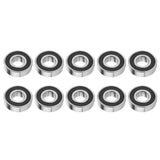 1 x RAW Customer Returns Akozon Ball Bearing 10 Pcs 6304-2RS High Speed Double Side Seal Deep Groove Raceway Ball Bearing 17x47x14mm - RRP €24.5