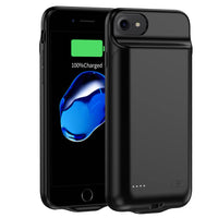 1 x RAW Customer Returns MIGAFEI Battery Case for iPhone 8 7 6S 6 SE 2020, 6800mAh Portable Charger Case Rechargeable Battery Extended Battery Charging Case for iPhone 6 6S 7 8 SE 2020 4.7 inch , Black - RRP €27.2