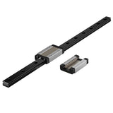 1 x RAW Customer Returns Veekaft 2 Sets Black Coating MGR Rail MGR9 Miniature Linear Guide 400mm with MGN9H Carriage, Suitable for 3D Printer CNC 400mm,MGN9H,2  - RRP €43.36